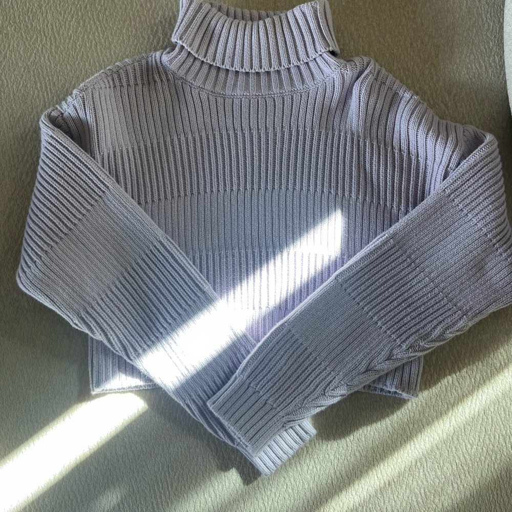 Women's Ribbed Turtleneck Sweater